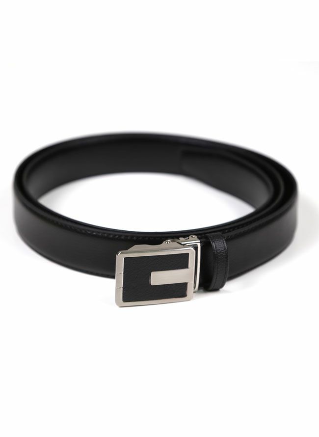 大きいサイズメンズ ワンタッチ調整可能 バックル牛革ビジネスベルト 140cm 6l Qzilla By Mr Bliss 大きい サイズのメンズ服専門店