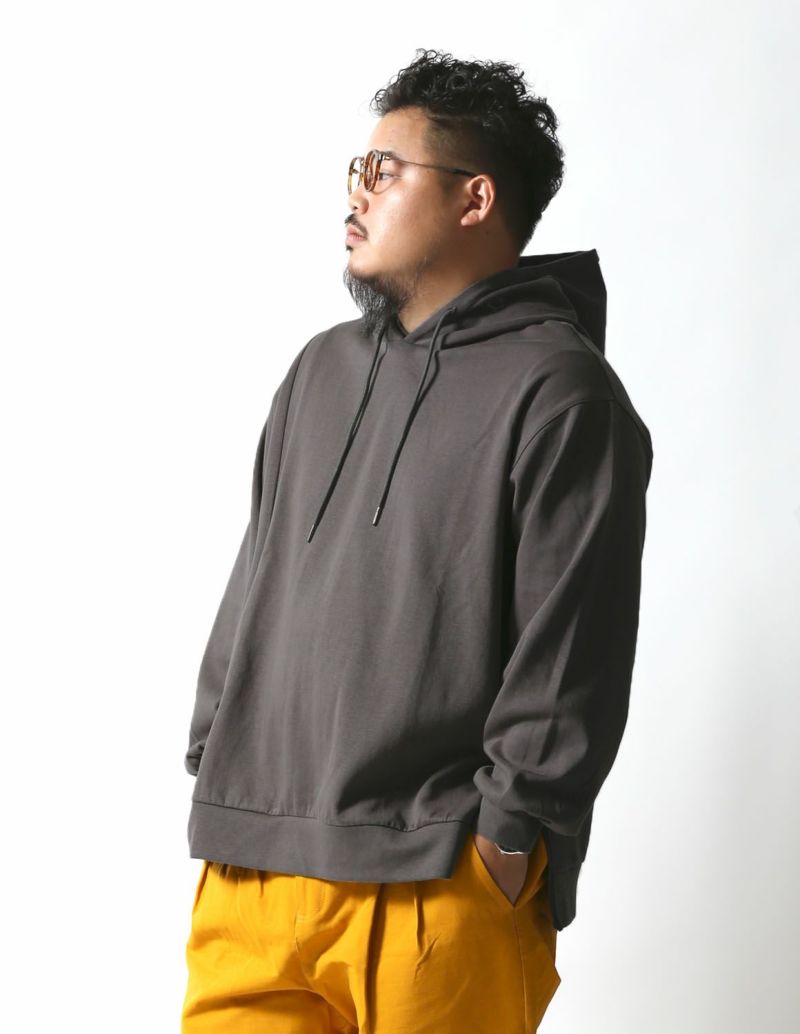 Beluca 両サイドジップ ボリューム袖 ダンボールニット パフパーカー　3L Beluca 両サイドジップ ボリューム袖 ダンボールニット パフ
