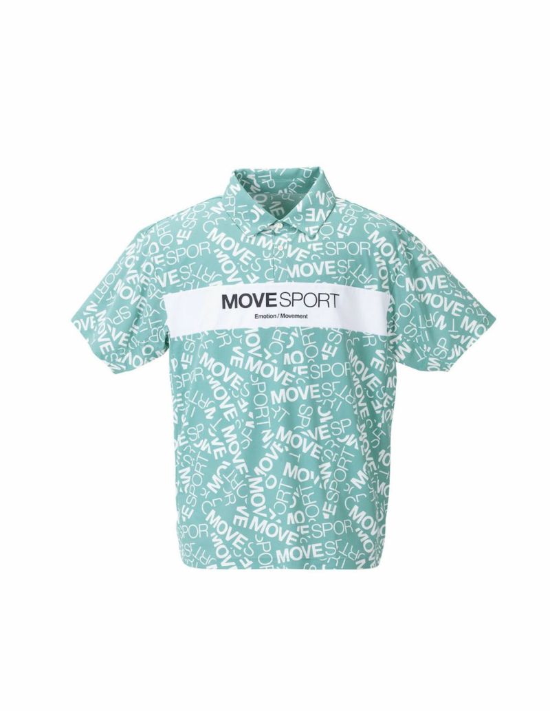 MOVE SPORT ポロシャツ 3L カーキ×ホワイト MOVE SPORT ポロシャツ 3L カーキ×ホワイト